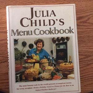 Julia Child menu cookbook